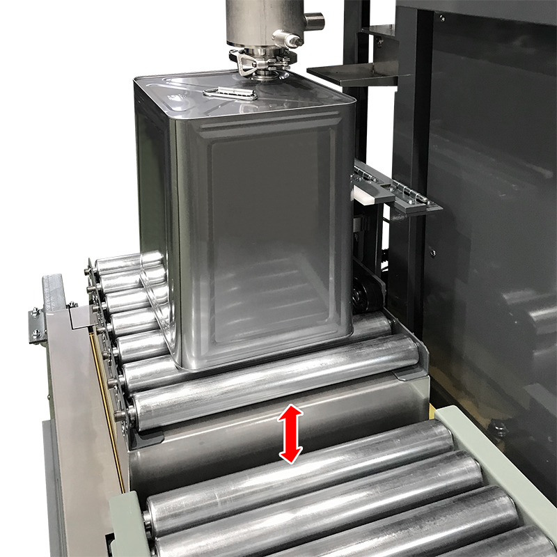 18L缶半自動充填機 ジャケット付きバルブ リフトアップ仕様 20200050