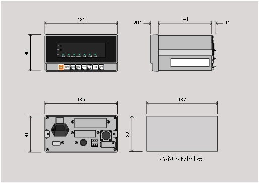 CSD-904 外形寸法