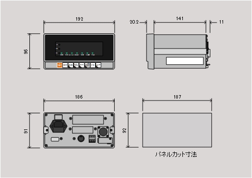 CSD-904　外形寸法